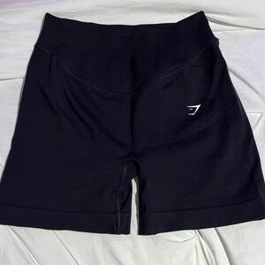 Gymshark Women's Black High-Rise Bike Shorts
